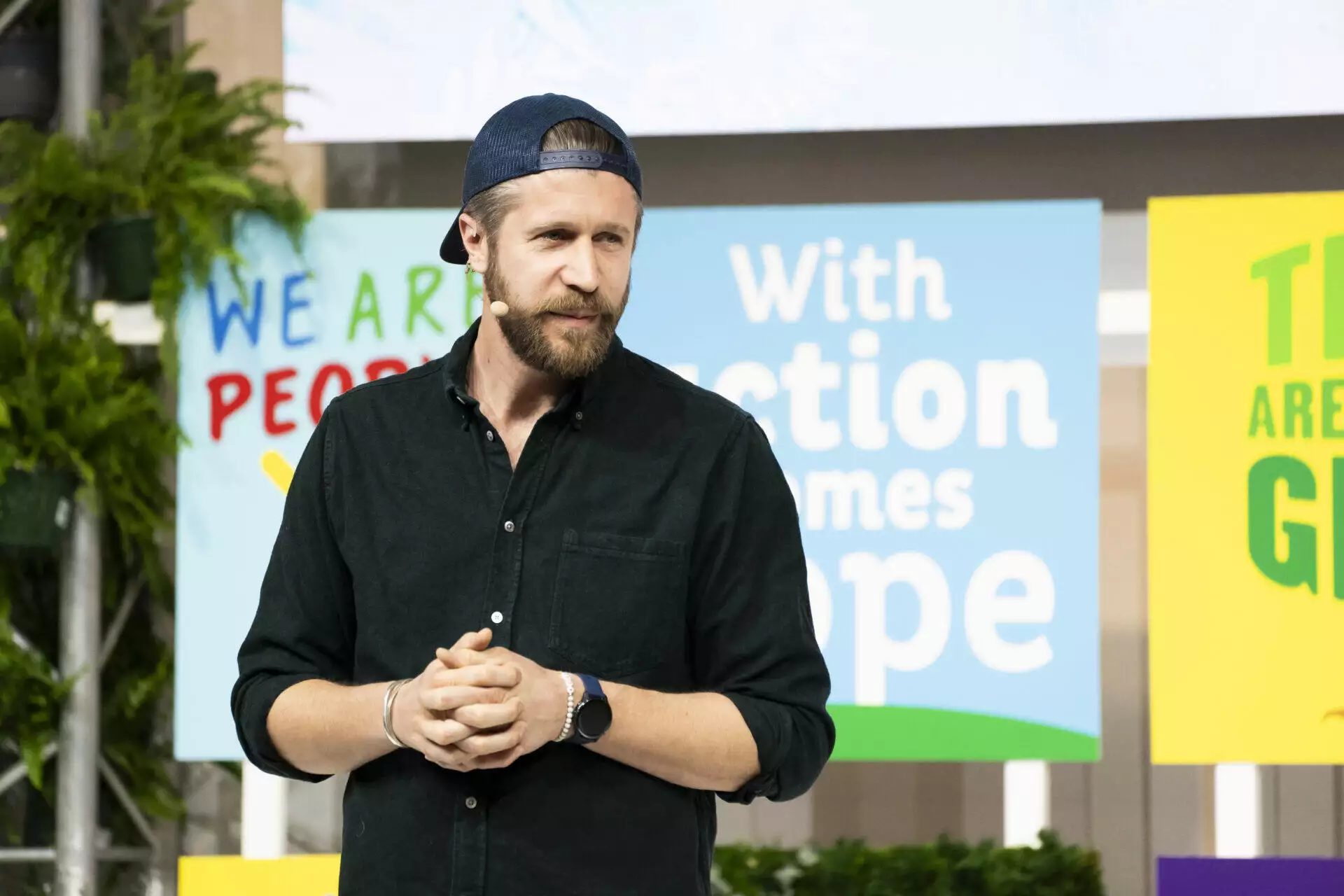 Benedikt Bösel at the Regenerative Agriculture: Creating a Paradigm Shift conference at ChangeNOW 2024