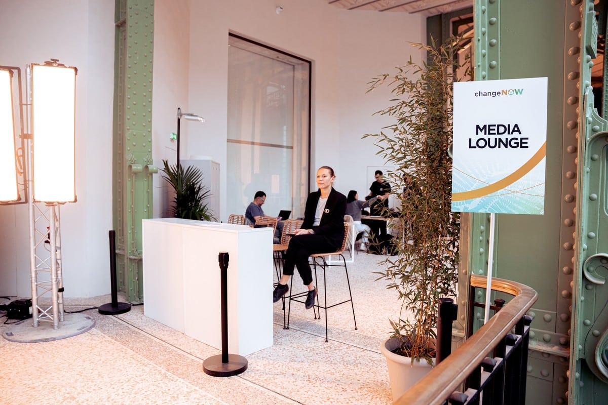 the media lounge at changenow