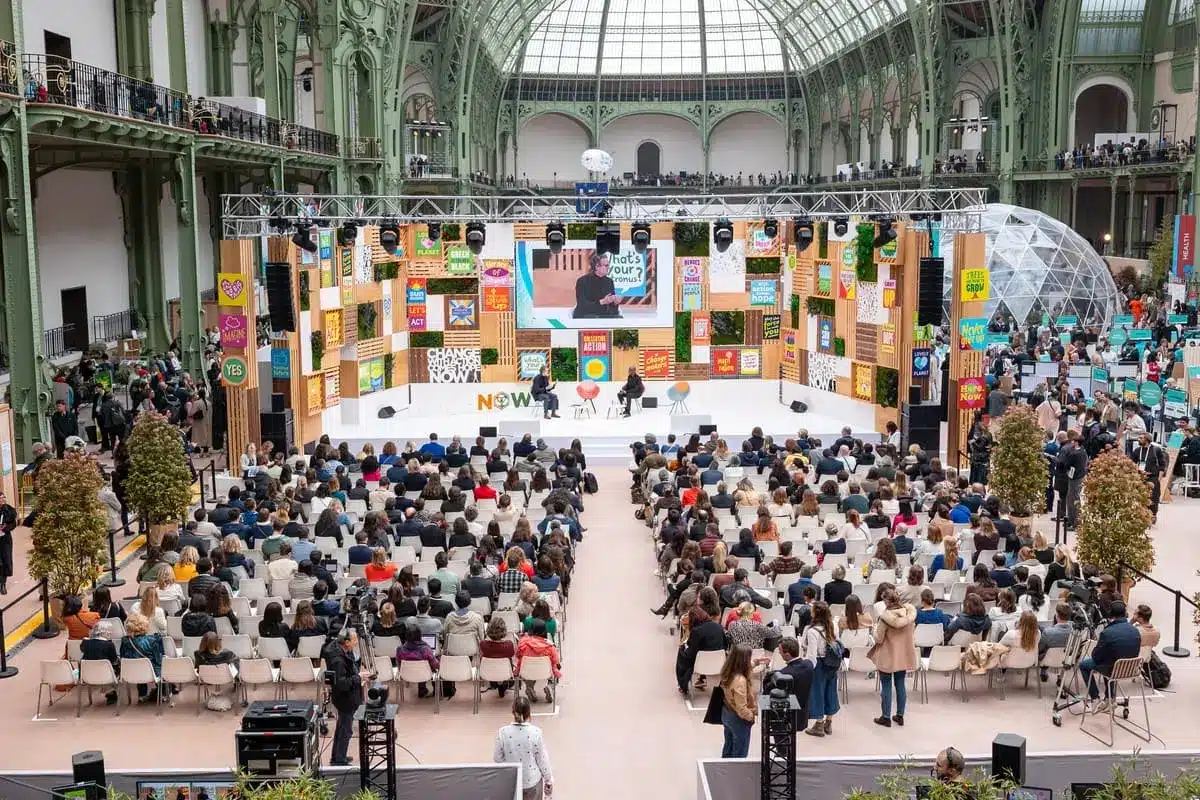 A stage to talk about the business as a force for good